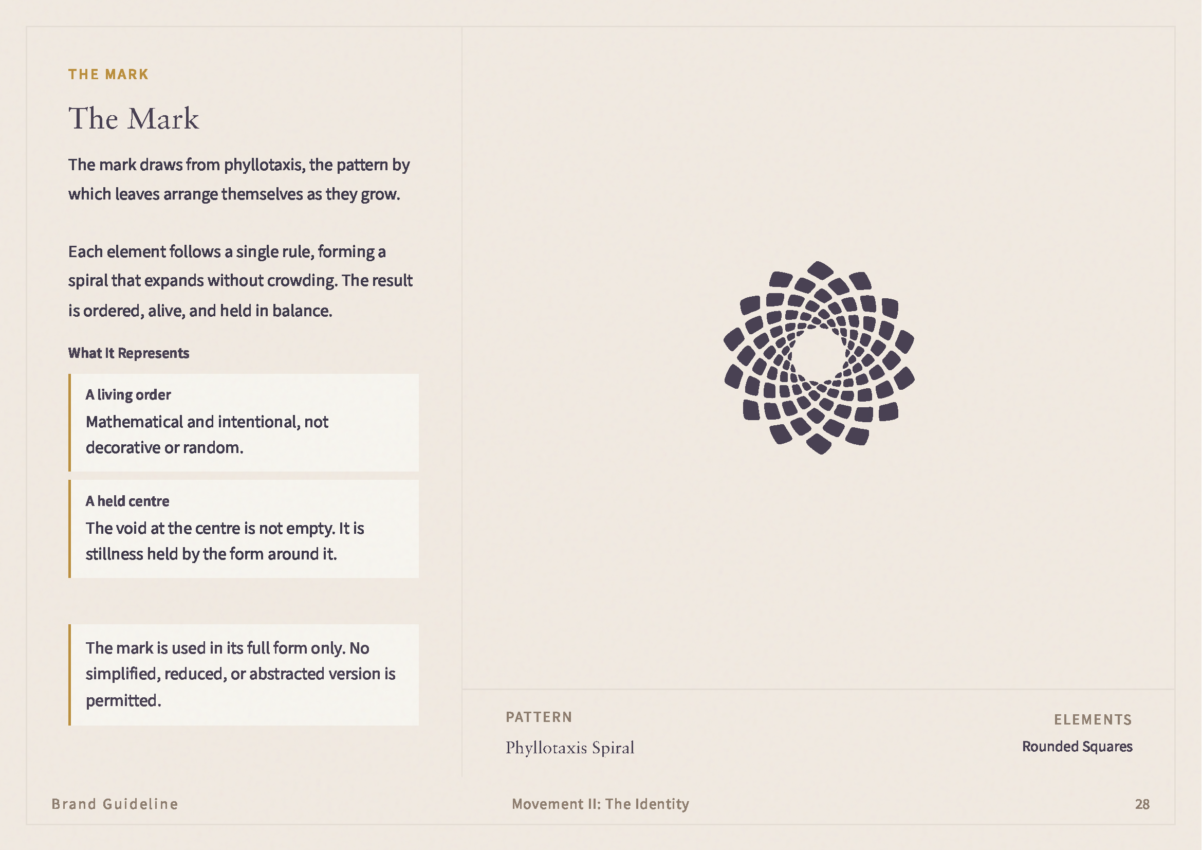 The Mark introduction