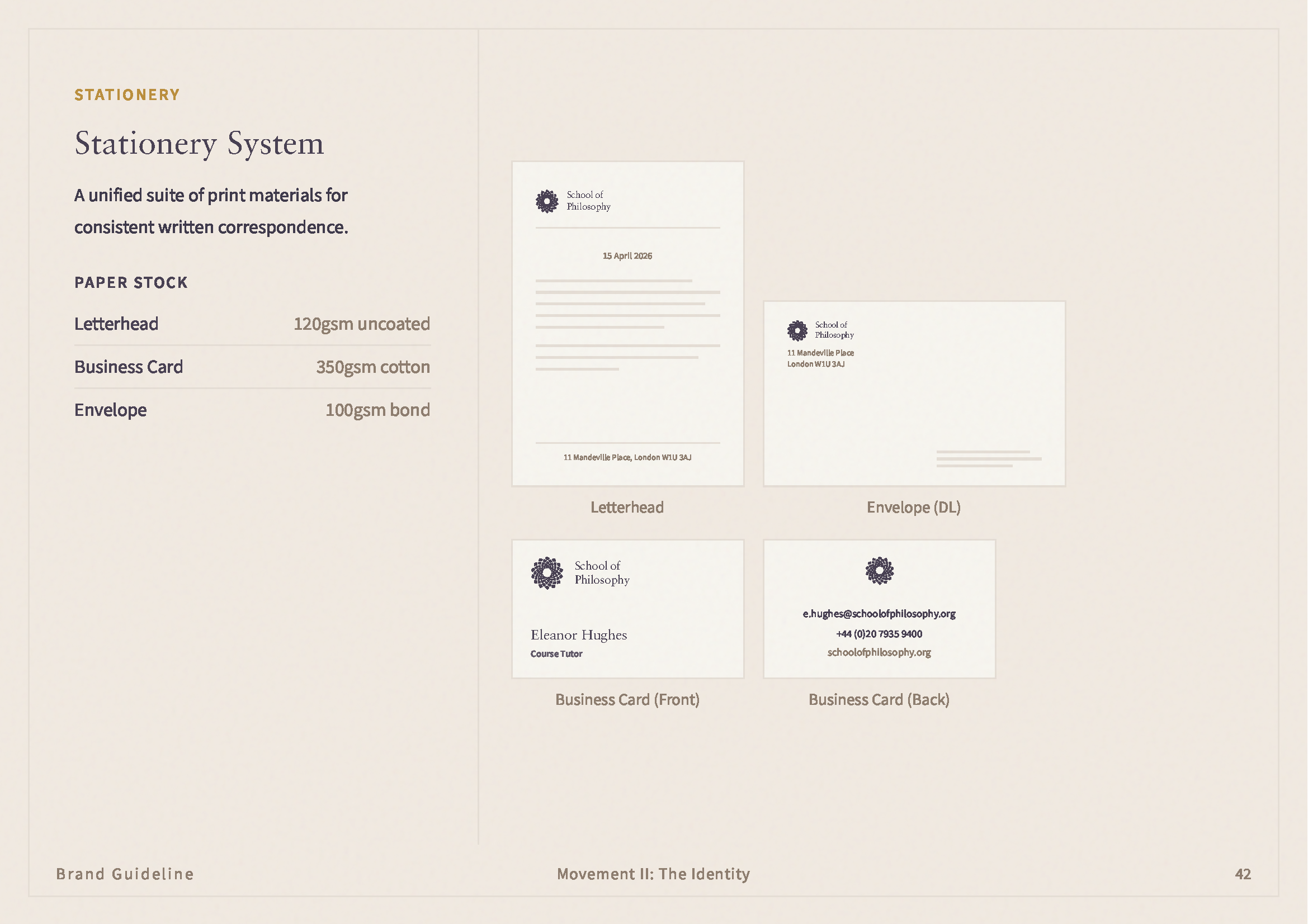 Stationery system